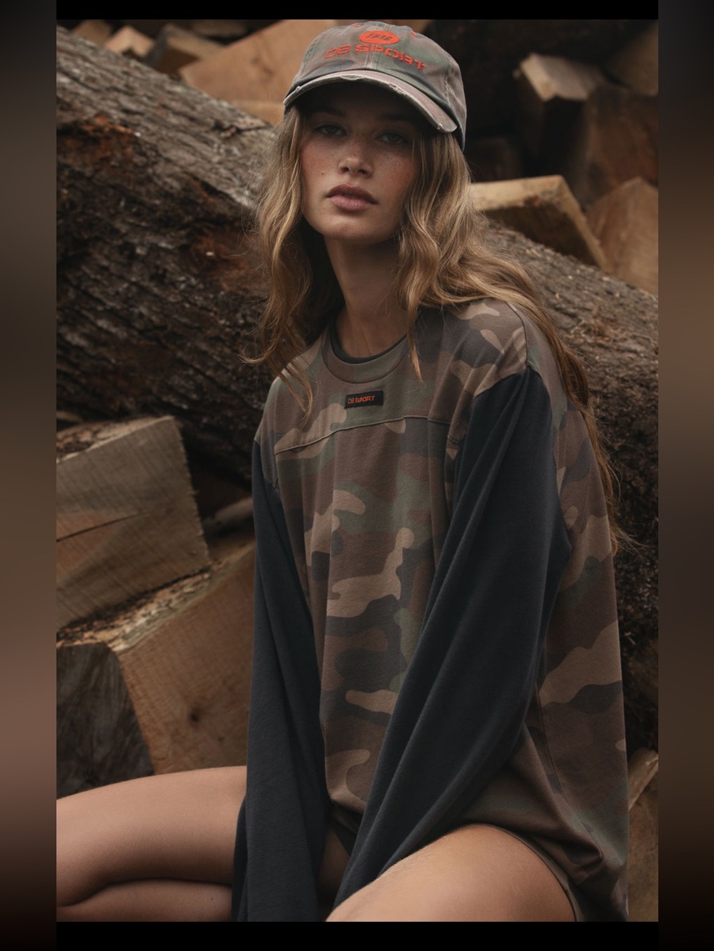 Dairy Boy 90’s long sleeve camo